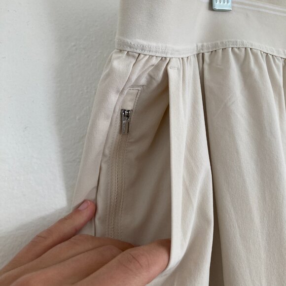 Athleta Stratosphere High Rise Wide Leg Pant Cream Walking Travel Size 3X - Picture 4 of 10